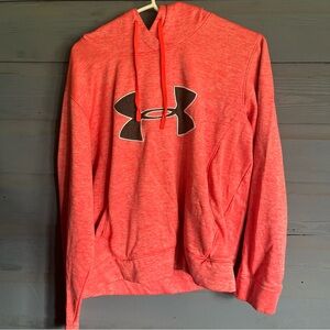 Under Armour Red Heathered Sweater Pullover